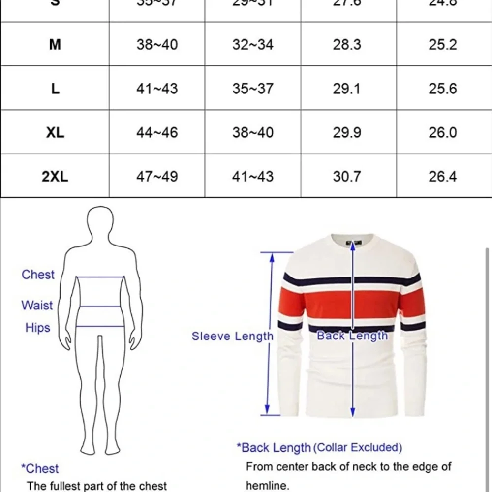 COPY - PJ PAUL JONES Mens Striped Pullover Crewneck Contrast Fine Knitted Sweat… - Picture 4 of 6